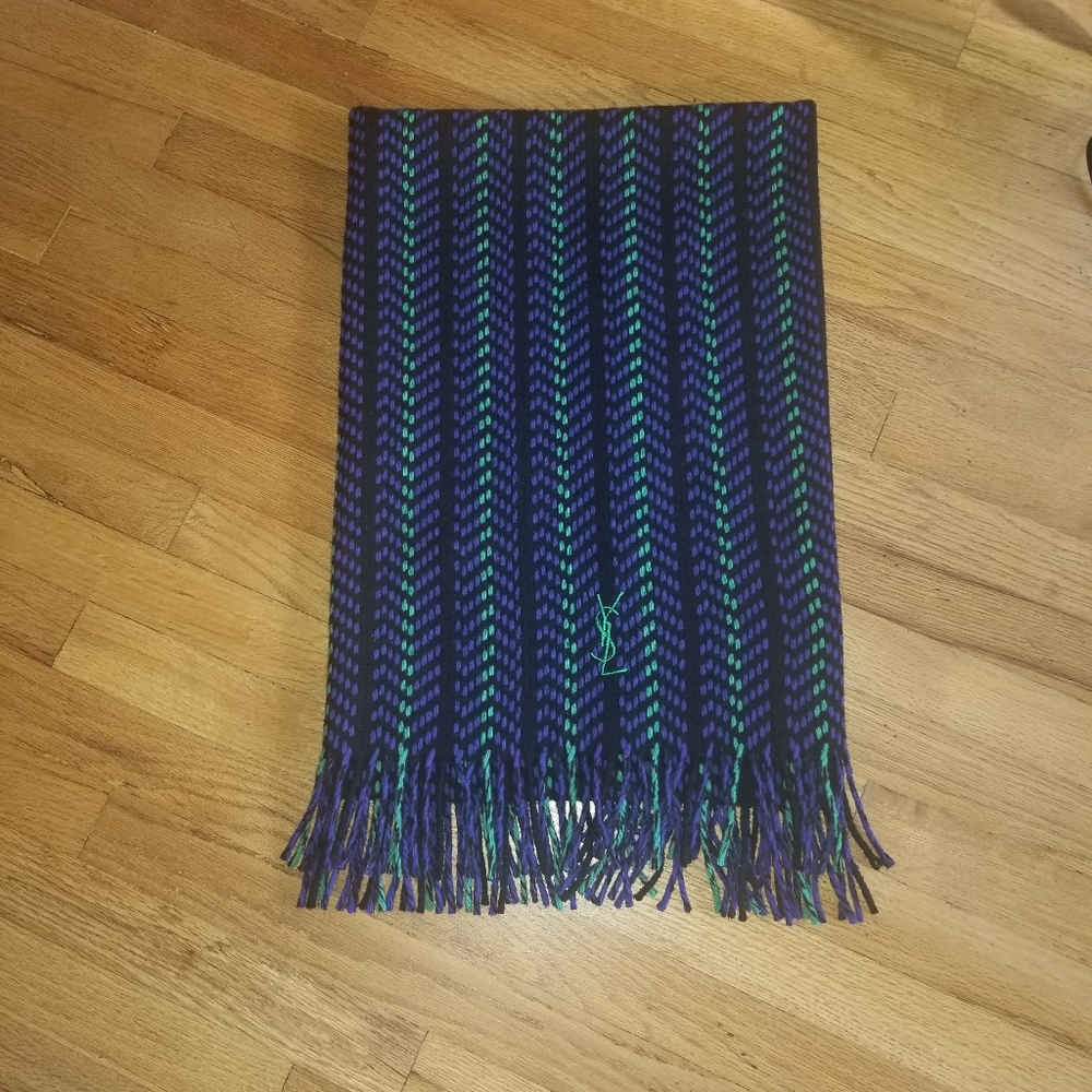 YSL 100% Wool Wrap/Scarf